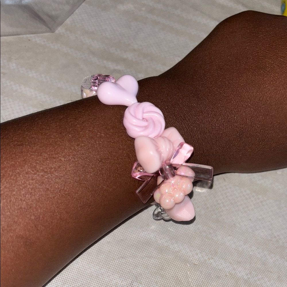 Pink Rose Quartz Jewelry Bracelet